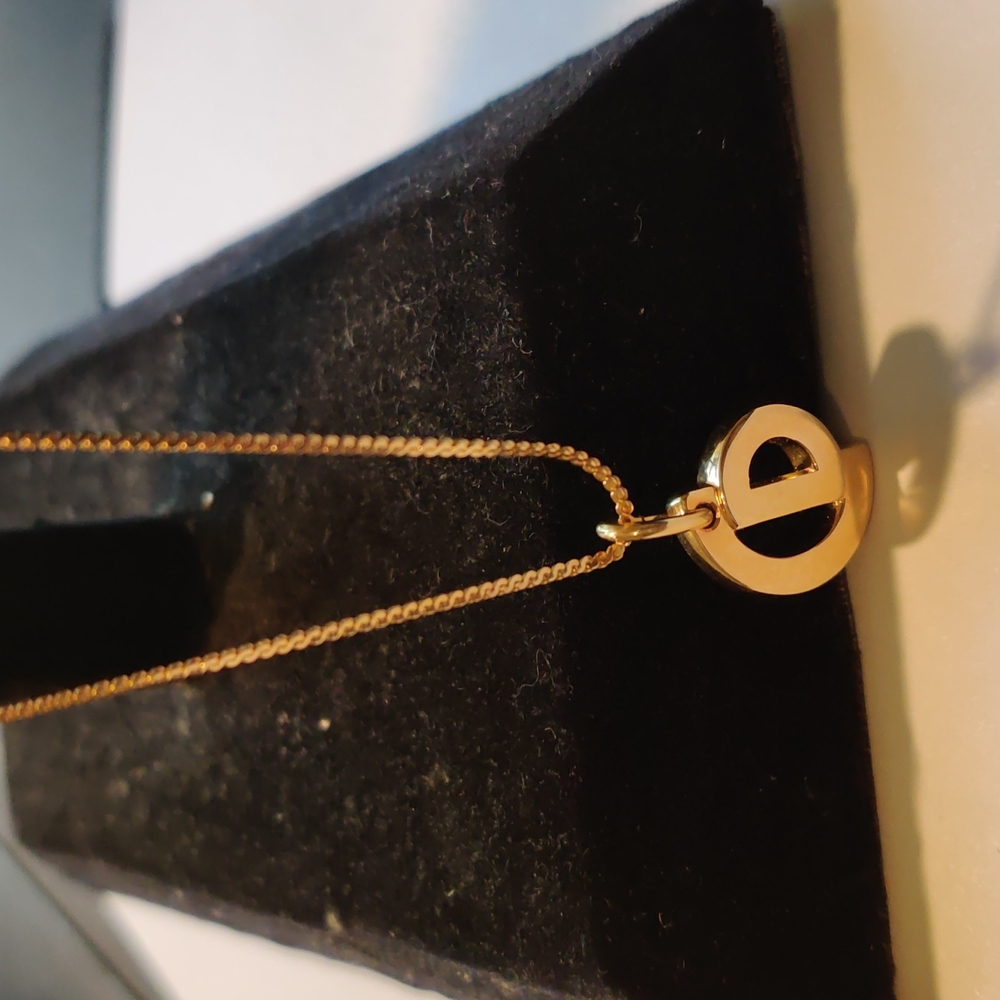 CHRISTIAN DIOR Gold Filled Chain and Pendant - Picture 7 of 9